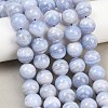 Natural Blue Lace Agate Beads Strands G-D106-A01-14mm-A-1