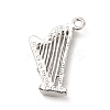 Rack Plating Alloy Rhinestone Pendants ALRI-M006-09P-2