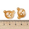 Translucent Resin Animal Decoden Cabochons RESI-M040-03-3