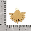 304 Stainless Steel Pendants STAS-N108-104G-04-3