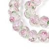 Handmade Luminous Lampwork Beads Strands LAMP-N037-01G-4