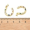 Brass Micro Pave Cubic Zirconia Pendants KK-H254-08G-3