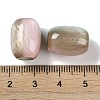 Triple Color Resin European Beads RESI-F055-13-4