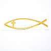 Waterproof PVC Adhesive Sticker Car Stickers DIY-WH0223-06A-1