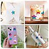 2Rolls Star Laser Adhesive Stickers DIY-TA0012-98-9