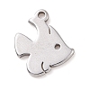Non-Tarnish 304 Stainless Steel Charms LS-STAS-G287-07P-1