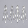 Brass Rhinestone Cup Chain Big Pendants KK-R129-09S-1