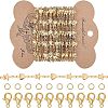 2.5M Brass Link Chains DIY-CA0002-14-1