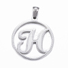 Non-Tarnish 304 Stainless Steel Pendants STAS-K162-050P-1