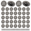 40Sets Alloy Decorative Rivets DIY-GA0008-93-1
