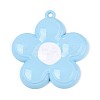 Spray Painted Alloy and Enamel Big Pendants PALLOY-T092-80C-1