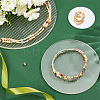 12Pcs Brass Pave Clear Cubic Zirconia Connector Charms KK-GO0001-32-4