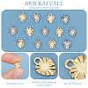 Unicraftale 200Pcs 2 Colors 304 Stainless Steel Charms STAS-UN0054-93-5