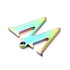Ion Plating(IP) 304 Stainless Steel Charms STAS-H112-W-M-3