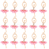 20Pcs Transparent Resin Big Pendants RESI-SC0002-58-1