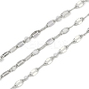 Brass Dapped Chains AJEW-Q153-02P-17-1
