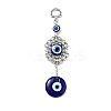 Lacy Flower Pendant Decorations LS-HJEW-H058-06-1