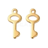 304 Stainless Steel Pendants STAS-I350-05G-1