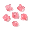 Transparent Spray Paint Glass Beads GLAA-Z011-01C-1