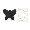 Butterfly Wooden Mini Chalkboard Signs LS-AJEW-M035-03-1