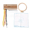 DIY Cartoon Animal Embroidery Sets DIY-G037-01B-2
