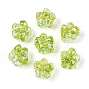 Handmade Foil Lampwork Beads Strands FOIL-T008-06G-2