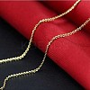 Brass Cross Chains Necklaces NJEW-BB62030-A-3