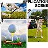 CHGCRAFT 12Pcs Two-tone Plastic Golf Double Tees AJEW-CA0001-62-6