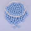 Round Silicone Focal Beads SI-JX0046A-86-1