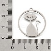 201 Stainless Steel Pendants STAS-S176-03P-1-3