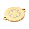 Ion Plating(IP) 304 Stainless Steel Connector Charms STAS-A086-12G-3