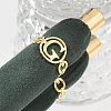 Brass Open Cuff Rings for Women RJEW-K289-01G-G-1