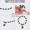 300Pcs 5 Styles Tibetan Style Alloy Tube Bails TIBE-SP0001-03AB-6