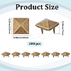 200Pcs Iron Studs Rivets IFIN-GF0001-63AB-2