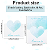 60Pcs 6 Colors Paper Greeting Cards DIY-GF0011-24-2