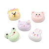 Animal Opaque Resin Cabochons RE-CBA2F5E-03-1