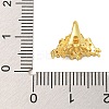 Rack Plating Brass Micro Pave Clear Cubic Zirconia Peg Bails KK-F876-24G-01-3