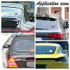 PVC Cartoon Bandage Self Adhesive Car Stickers STIC-WH0004-13-5