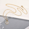 304 Stainless Steel Mustard Seed Faith Pendant Necklaces LS-NJEW-Z063-04G-02-1