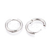 304 Stainless Steel Hoop Earrings EJEW-T048-24A-P-3