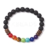 Natural Gemstone Beaded Bracelets for Women BJEW-JB11475-2