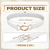 1Pc Polyester Elastic Corset Belts with Alloy Ring Buckle AJEW-LP0007-41B-2