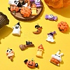 20Pcs 10 Styles Halloween Theme Opaque Resin Pendants RESI-YW0001-86-5