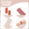 12Pcs 12 Colors Flat PU Imitation Leather Cord Bracelets for Women Men BJEW-AN0001-83-3