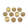 Tibetan Style Alloy Bead Caps GLF1434Y-1