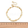 304 Stainless Steel Multi-strand Link Chain Anklets AJEW-P128-01G-3