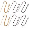 24Pcs 3 Styles Polyester Cord Necklace Makings AJEW-SC0003-82-5