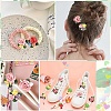 20Pcs 5 Styles Handmade Porcelain Cabochons PORC-YW0001-19-6