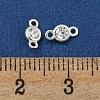 925 Sterling Silver Connector Charms STER-C007-07A-S-3