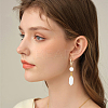 12Pcs 3 Colors 201 Stainless Steel Huggie Hoop Earring Findings STAS-UN0057-49-6